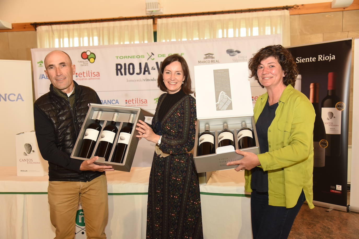 Entrega de premios del Torneo Golf Rioja&Vino de Finca Valpiedra