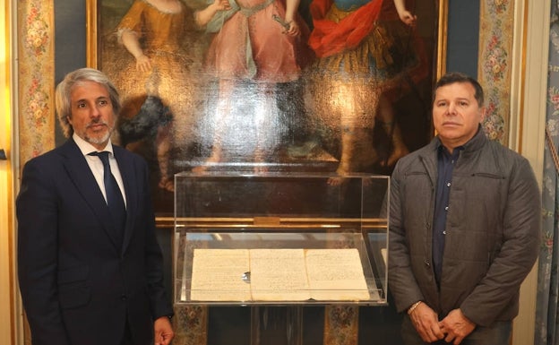 La Casa de Alba convierte en arte digital una carta de Cristóbal Colón