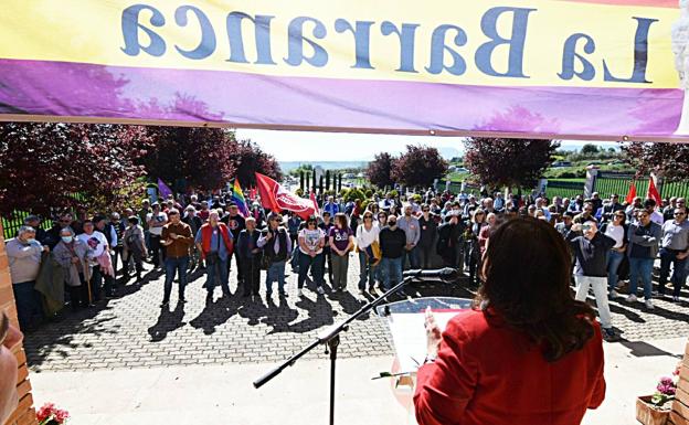 UGT y PSOE La Rioja honran «la memoria de las personas represaliadas por el Franquismo»