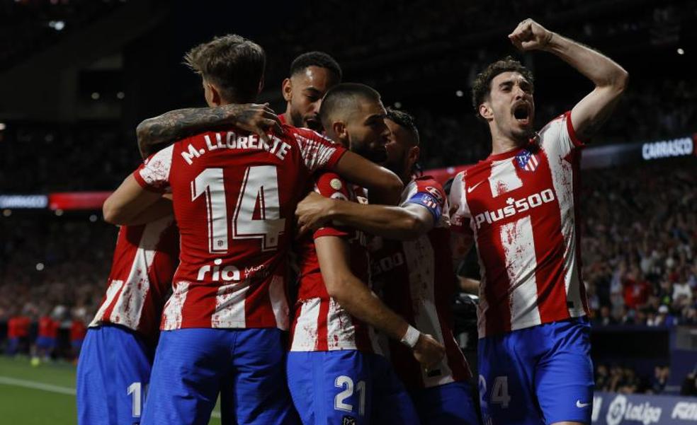 Carrasco acerca al Atlético a la Champions