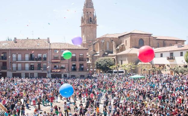 El cohete recupera las fiestas del Santo