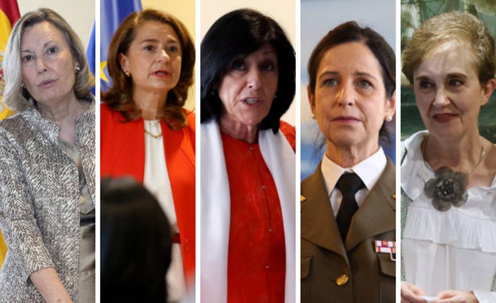 Todas las mujeres de la ministra Robles