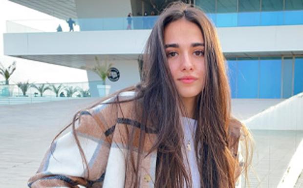 La influencer Andrea Palazón, en Logroño