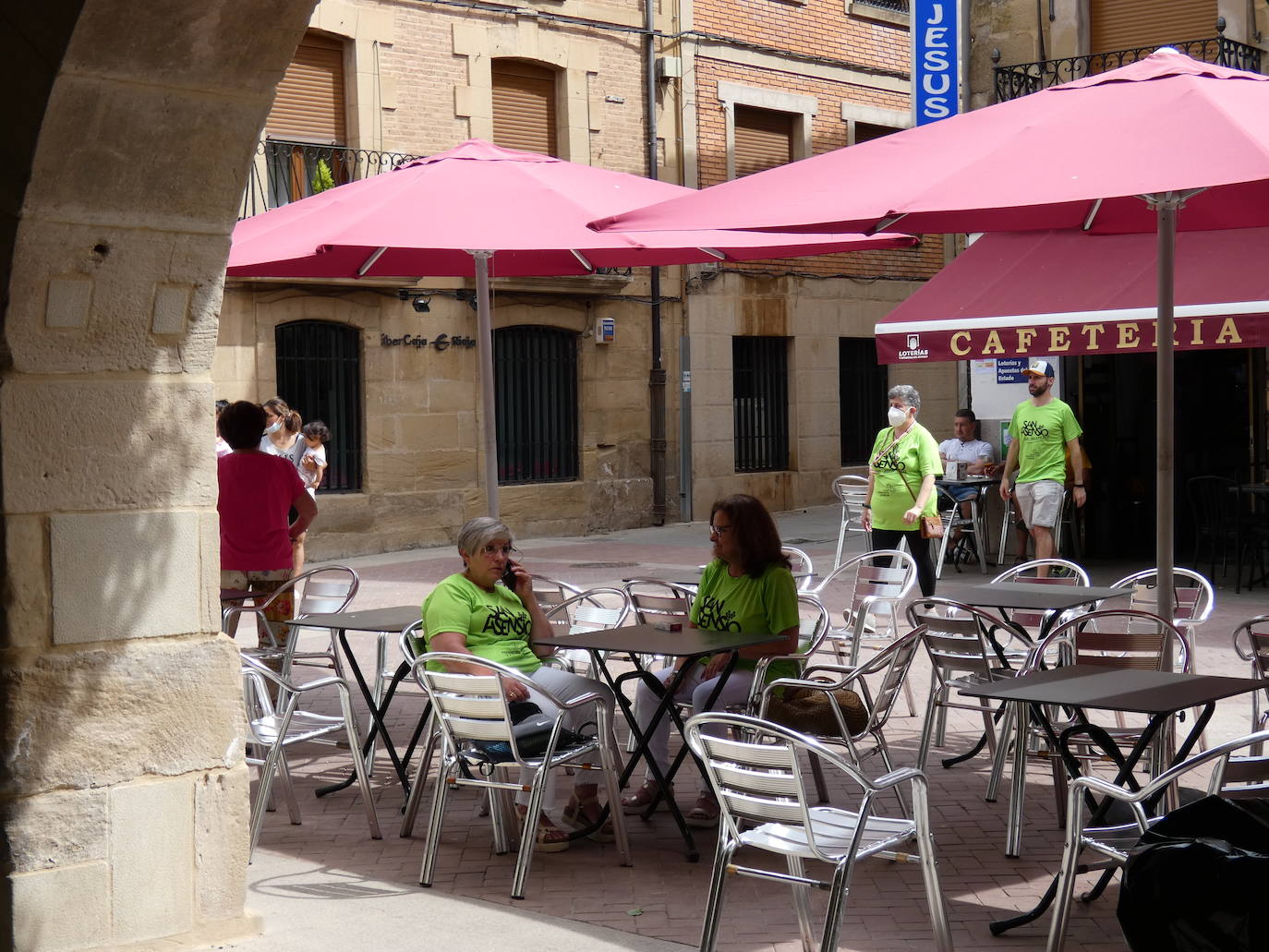 San Asensio se tiñe de verde contra el COVID Persistente