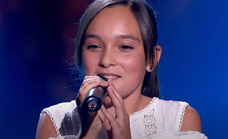 La riojana Marina Oliván arrasa en 'La Voz Kids'