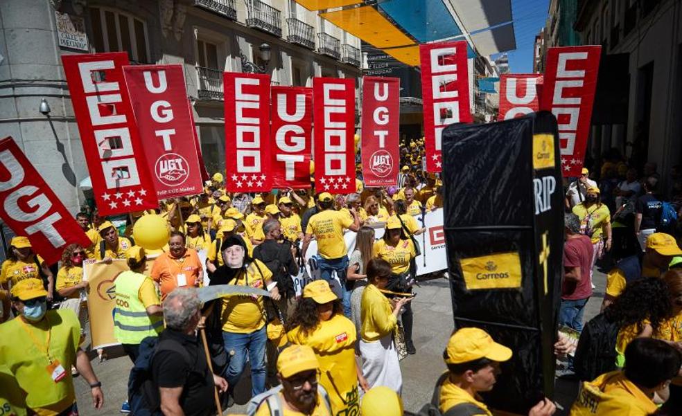 Correos cifra en un 12% el seguimiento de la huelga