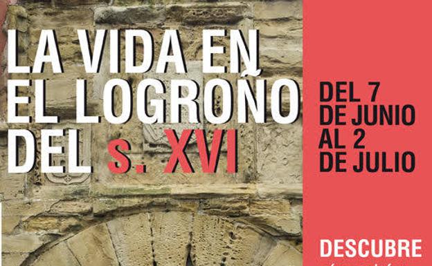 La exposición 'La vida en el Logroño del s.XVI', en el centro comercial Berceo