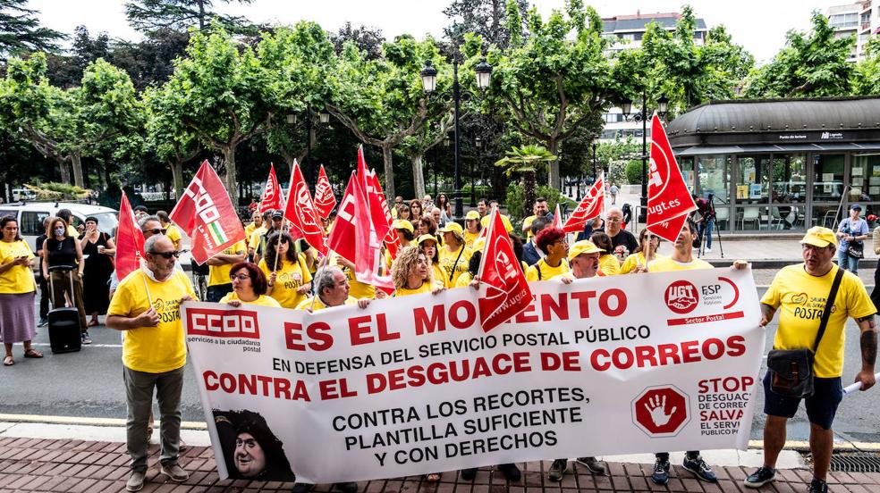 Trabajadores de Correos, llamados a secundar la huelga en La Rioja