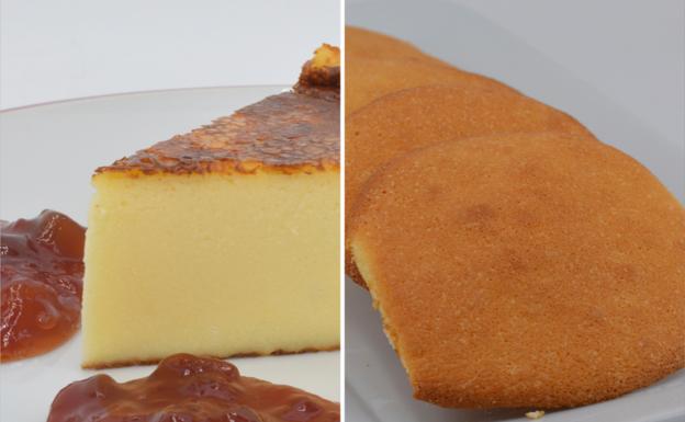 La receta de Javier Romero: tarta de queso y mostachones