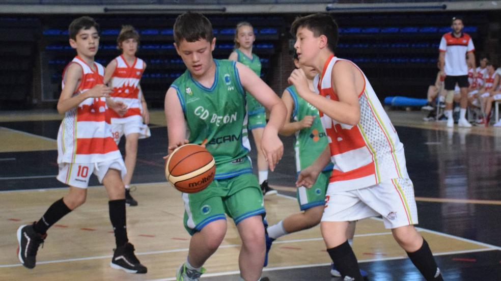 Minibasket en el Palacio de los Deportes