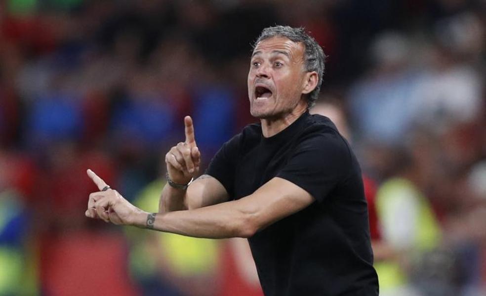 Luis Enrique: «Dependemos de nosotros y vamos a seguir dando caña»