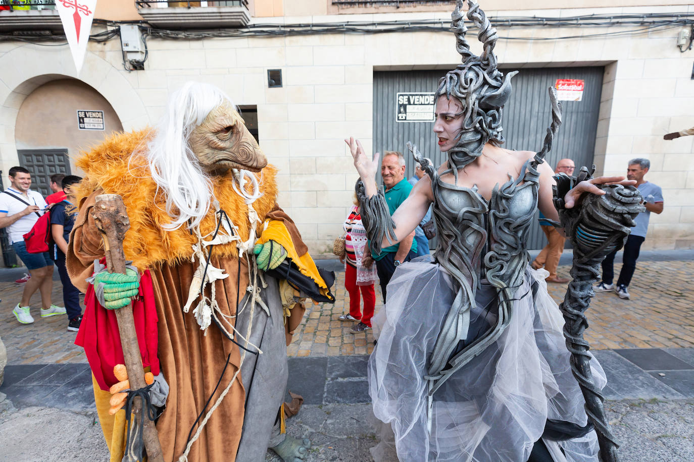 Inauguración del campamento francés y del mercado renacentista de San Bernabé