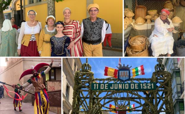 Títeres, danzas y degustaciones en un Logroño que celebra San Bernabé