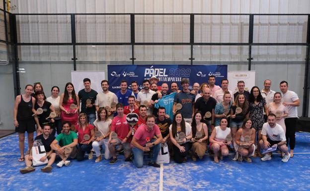 Mismos finalistas y campeones en el torneo interempresas de pádel