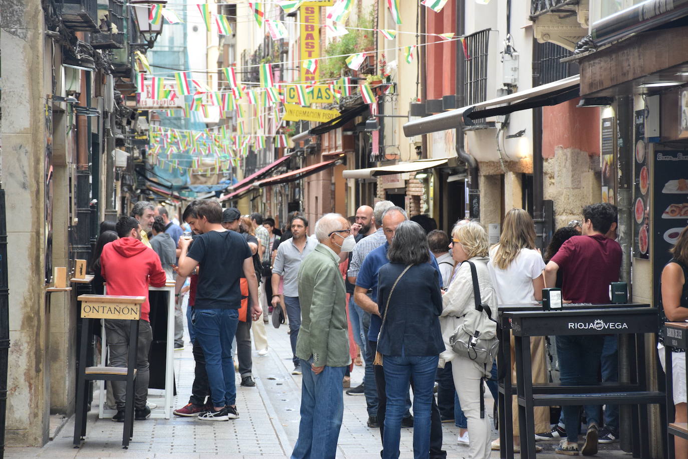 Sábado de fiesta en la calle San Juan