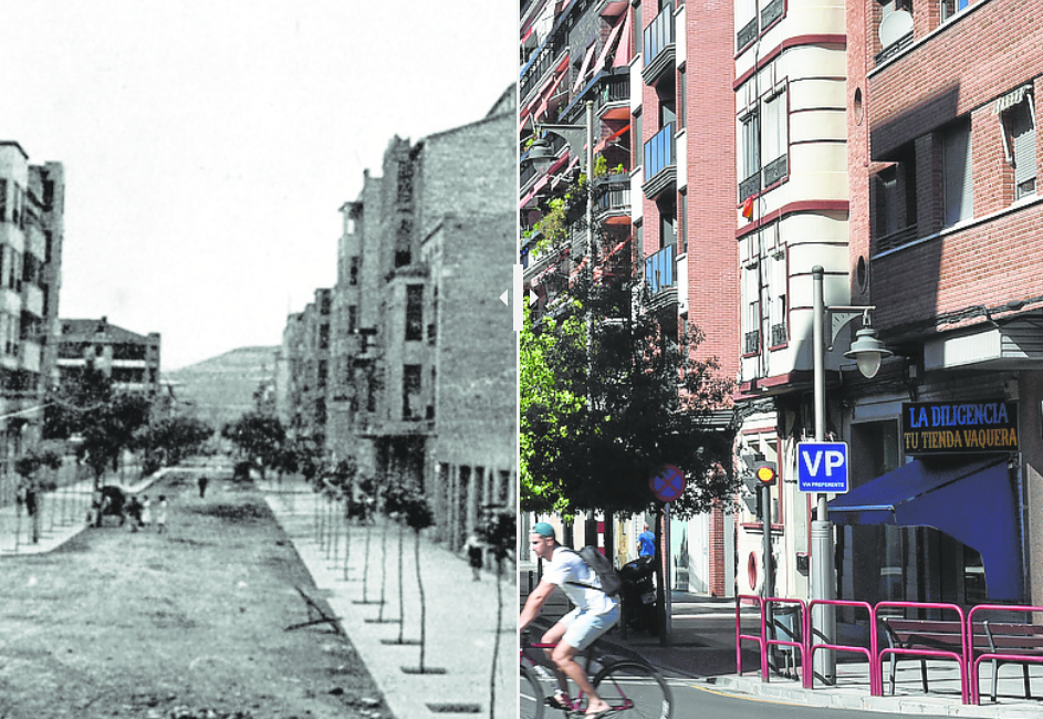 La vieja avenida de Colón