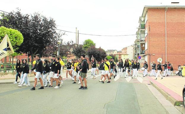 Las fiestas najerinas se visten de amarillo