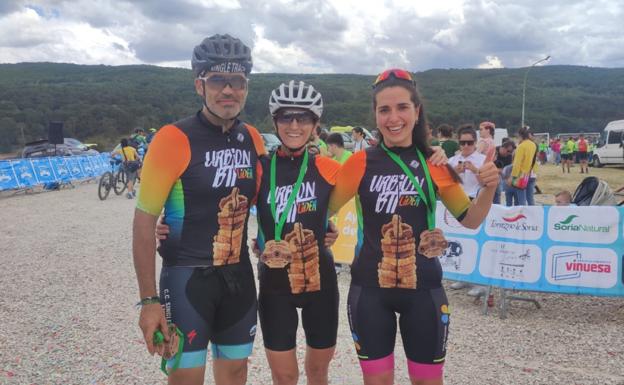 La riojana María Pascual se impone en los tres días de la Urbión BTT