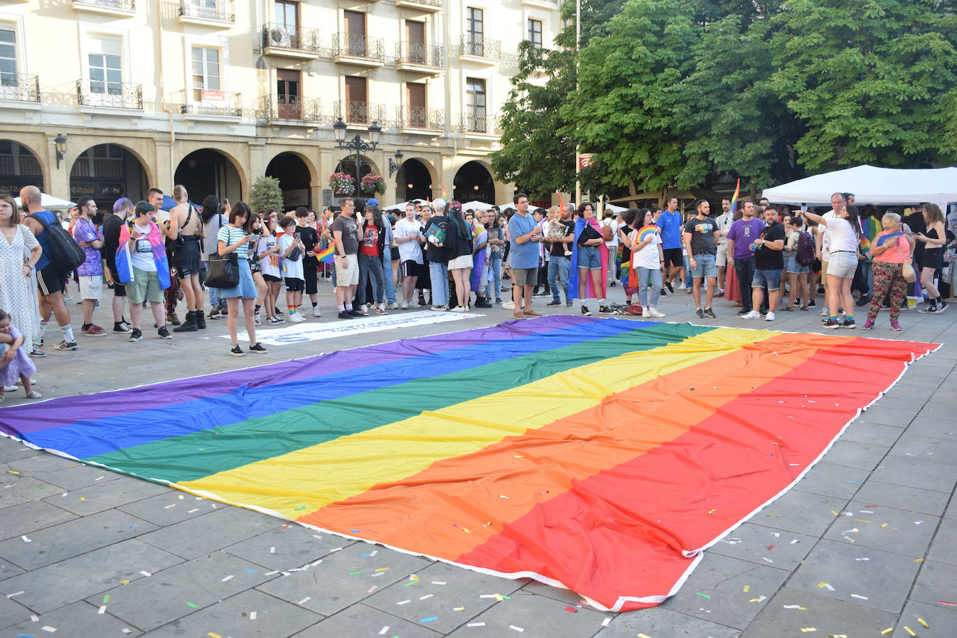 Celebración del Orgullo LGTBIQ+ en Logroño