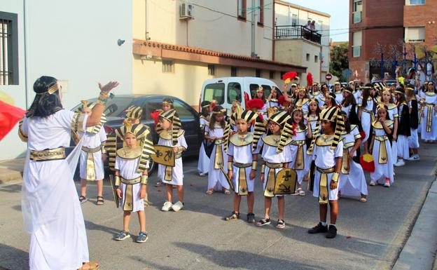 Las carrozas regresan a Lardero