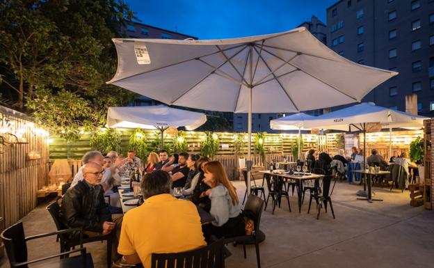 Una terraza con sabor siciliano