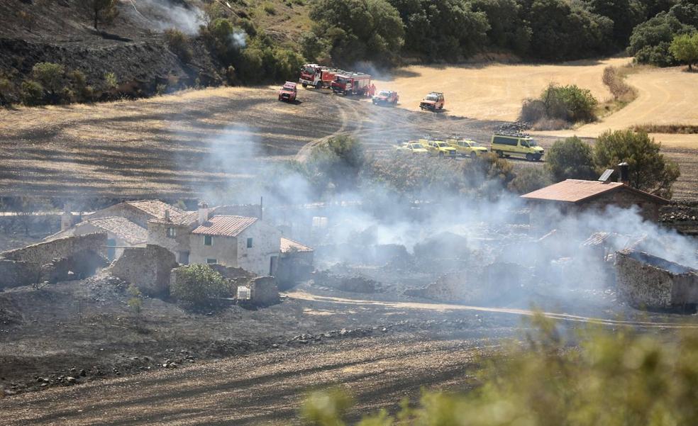 El incendio en Yerga, que fue provocado por una imprudencia, se declara extinguido