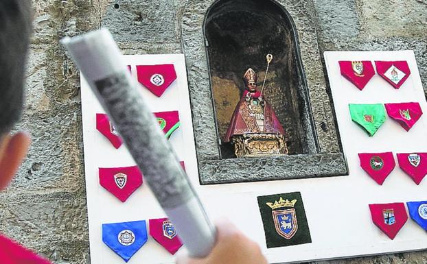 El capote de San Fermín