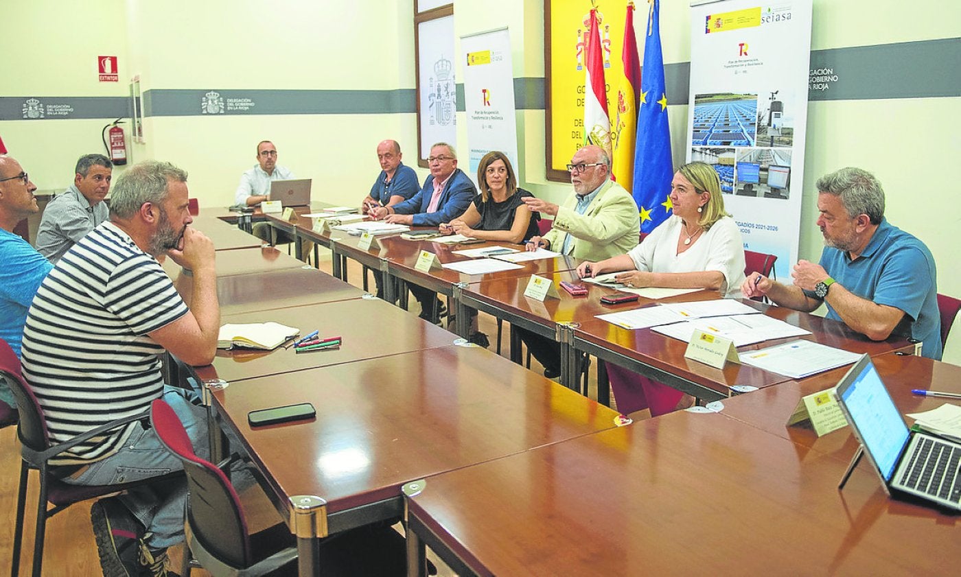 Las dos fases para modernizar regadíos riojanos sumarán inversiones de 35,61 millones