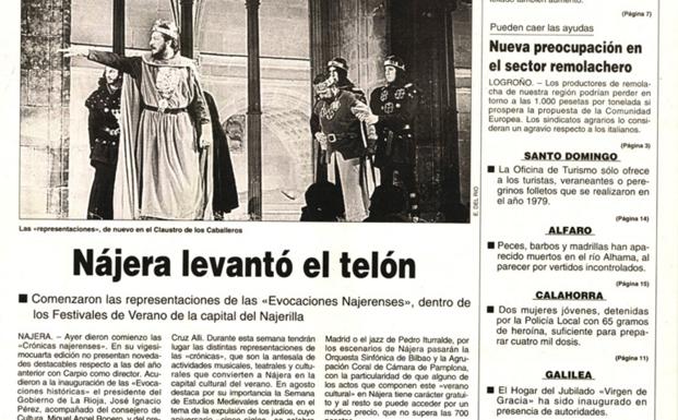 Una crónica para revalorizar la historia najerense