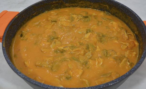 La receta de Javier Romero: bonito con fritada