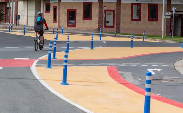 El eje ciclista, ahora desde El Espolón al Cubo