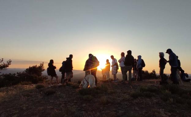 La sierra, entre dos luces