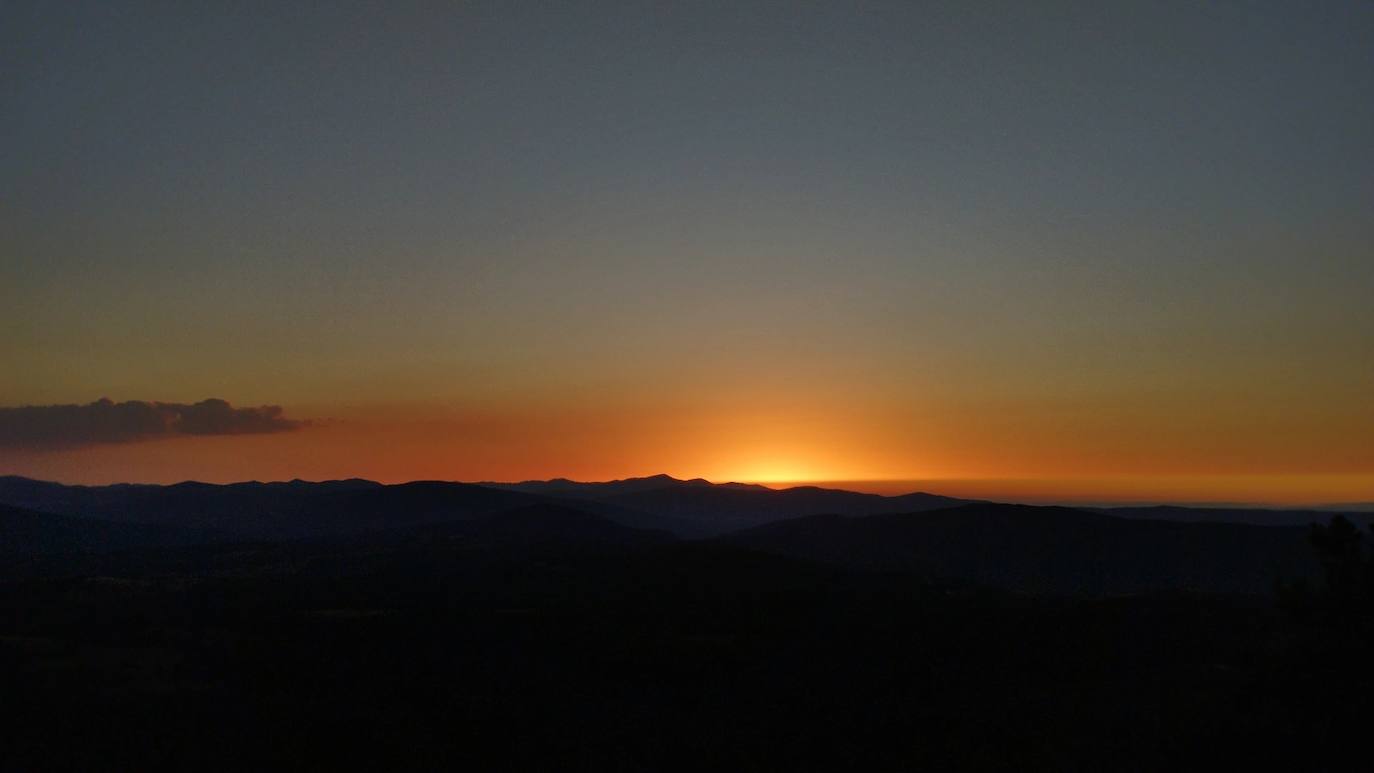 La sierra, entre dos luces