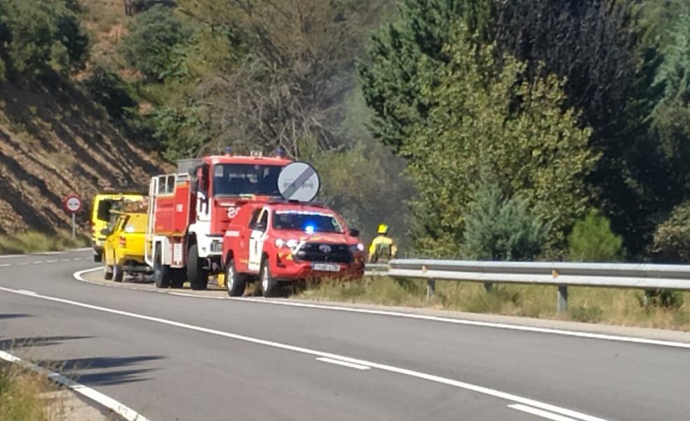 El carrascal de Turruncún registra el cuarto incendio en un mes