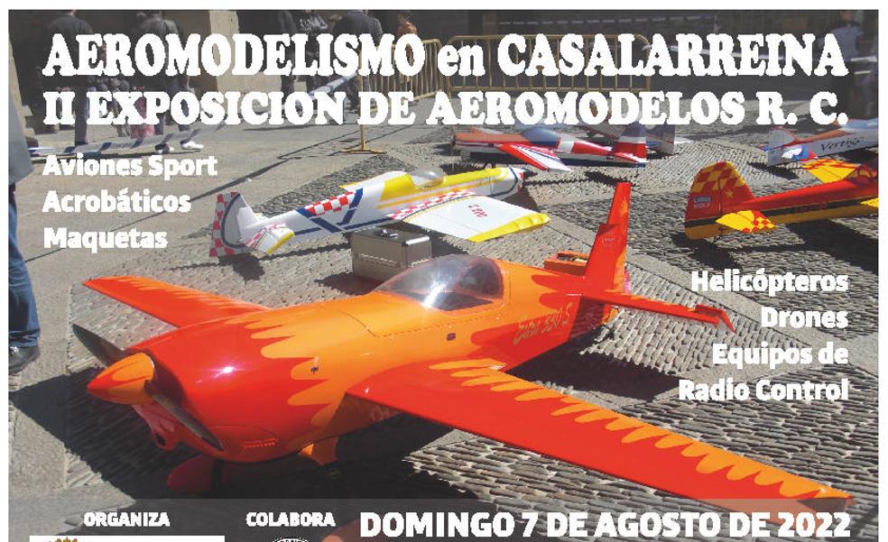 Casalarreina acoge mañana domingo una exposición de aeromodelismo