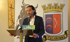 El periodista David Casas pronunció el pregón del Club Taurino de Calahorra