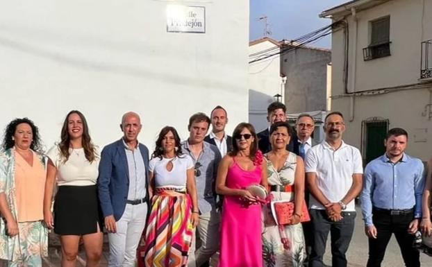 Calle Pradejón, en Villanueva de la Jara