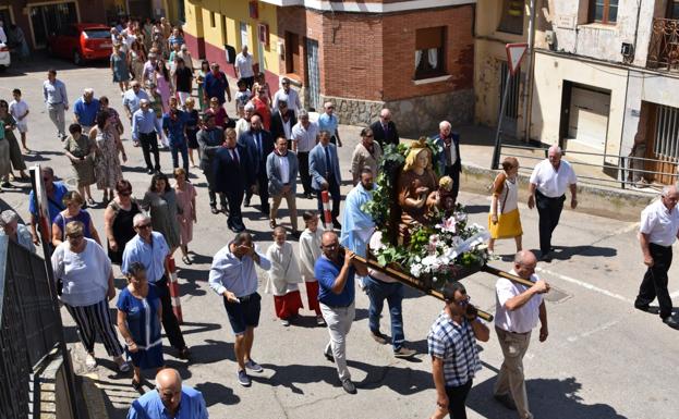 Ausejo celebró ayer la Virgen de la Antigua