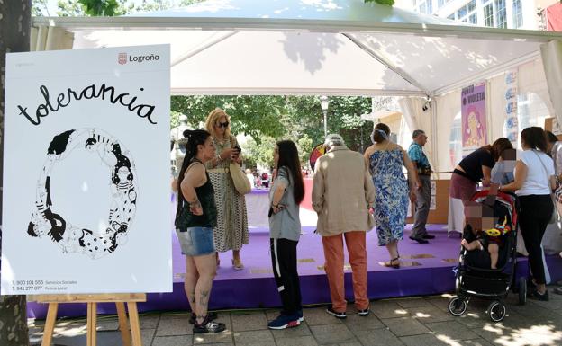 Logroño consolidará los puntos violeta para prevenir agresiones sexistas en las fiestas