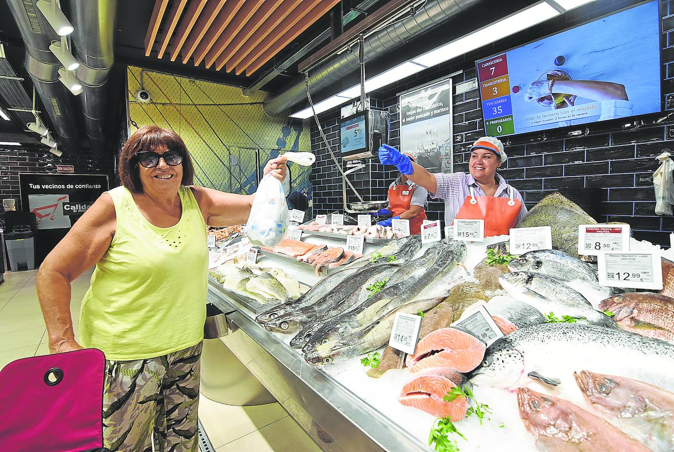 Una cesta de la compra que pesa menos y cuesta más