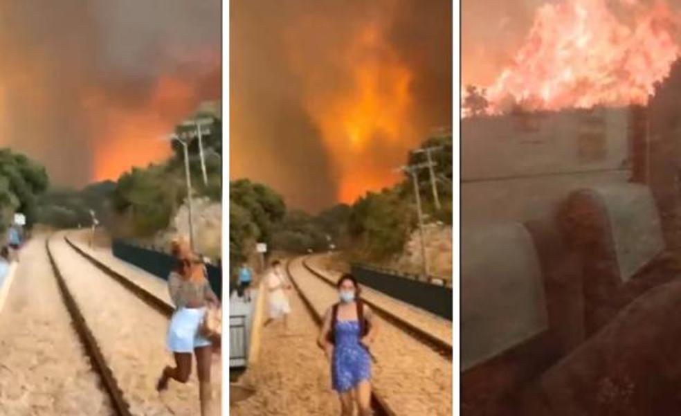 Pánico en el tren atrapado por el incendio de Bejís: «La gente que se quedó en el vagón sabía que se quedaba para morir»