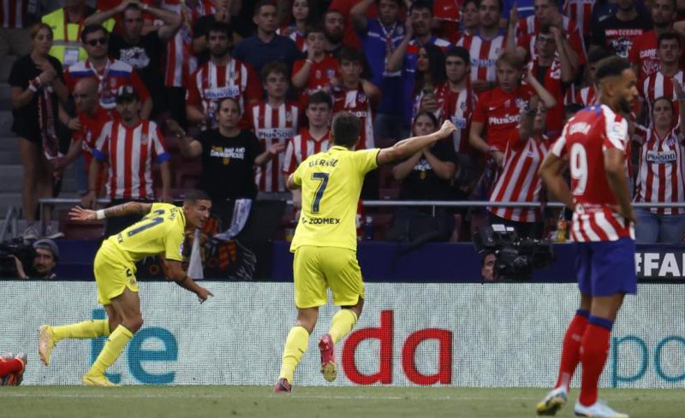 El Villarreal demuestra ante el Atlético que va muy en serio