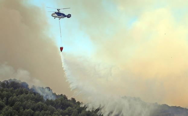 El Gobierno incluye el monte Yerga en las zonas catastróficas afectadas por los incendios