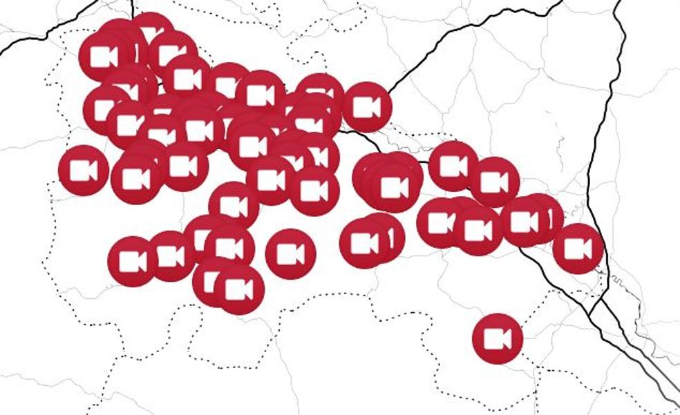 ¿Ha salido tu pueblo en TVR? Busca el vídeo en el mapa
