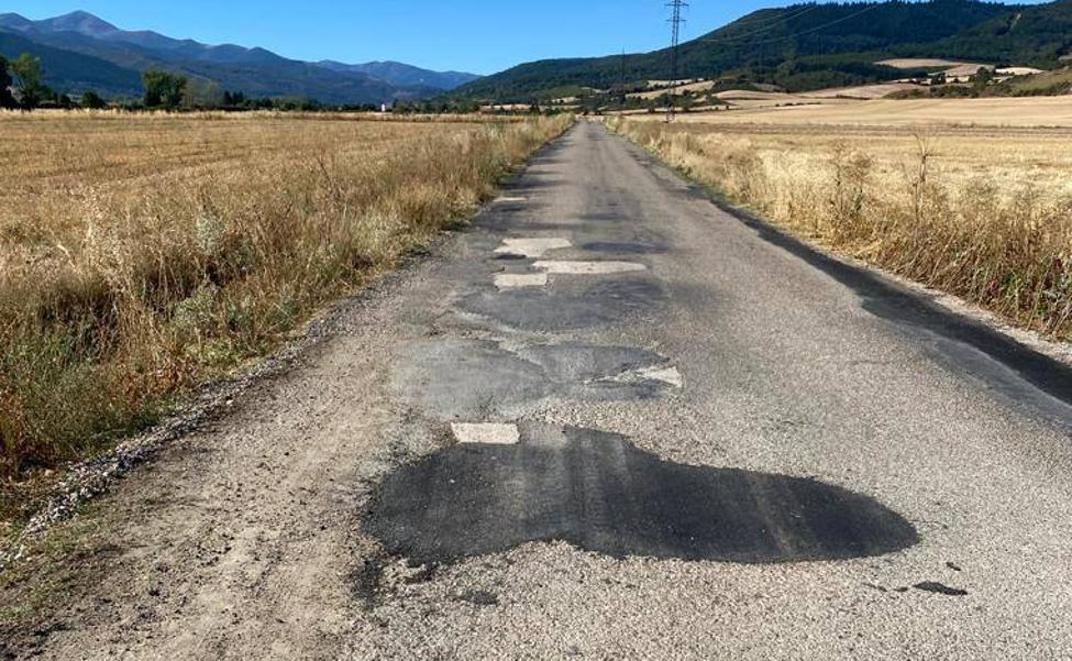 El Ayuntamiento de Santo Domingo emprende una campaña de bacheo de calles