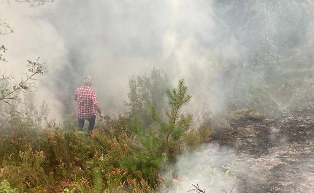 Tres incendios en La Rioja a causa de rayos