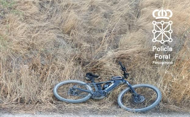 Muere un ciclista logroñés de 57 años en un camino rural en Viana