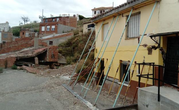 Reconstrucción en el barrio de las bodegas