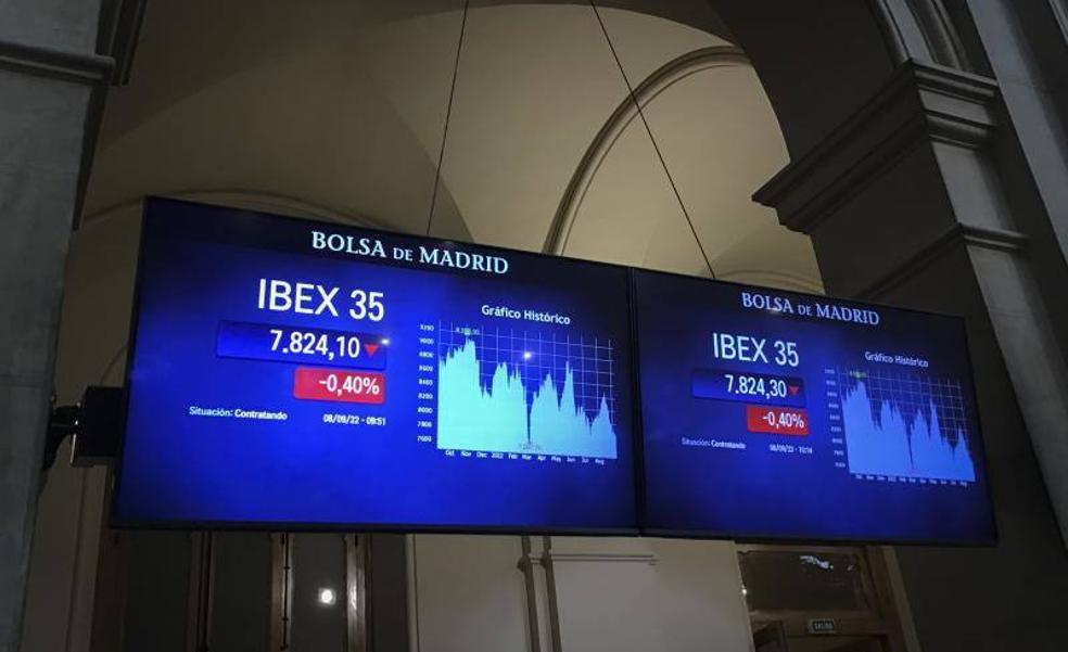 El Ibex-35 reacciona con números verdes a la subida de tipos