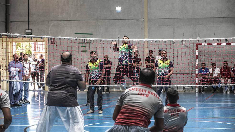 La comunidad pakistaní en Europa se vuelca en Logroño con el torneo solidario de shooting volleyball